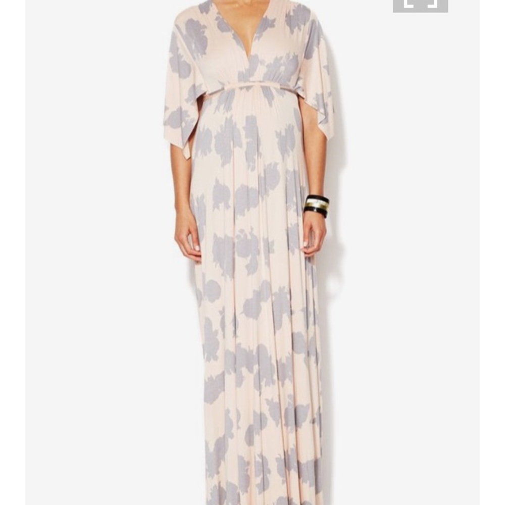 Rachel Pally maternity caftan maxi dress jersey